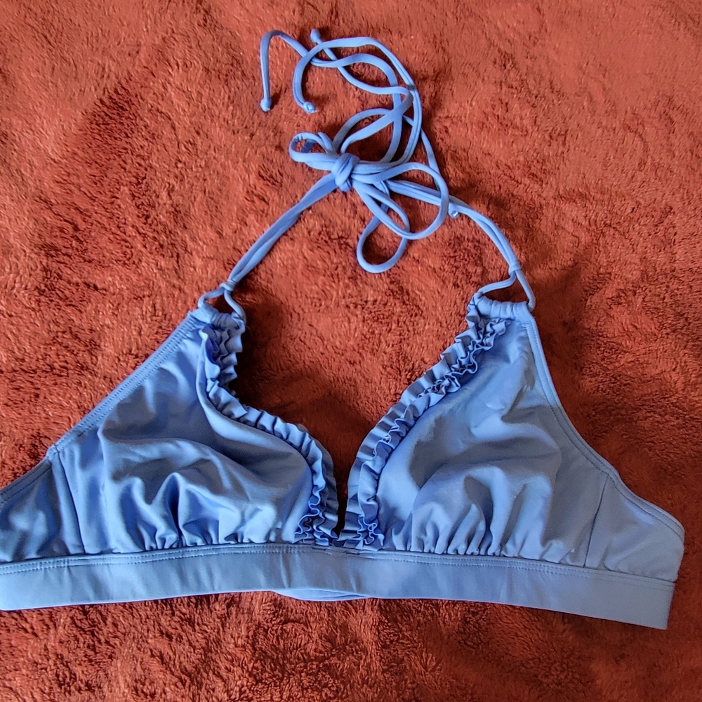Ruffled Bikini Top